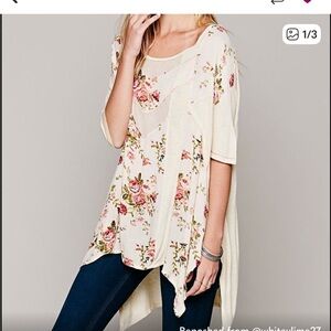 pieces of my heart tunic t shirt…oversized